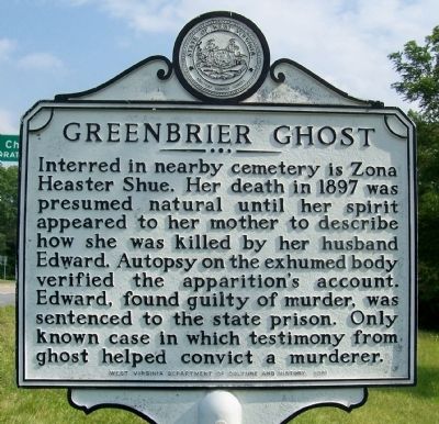 Le Fantôme de Greenbrier : un cas judiciaire mêlant mystère et paranormal en 1897 - image 1